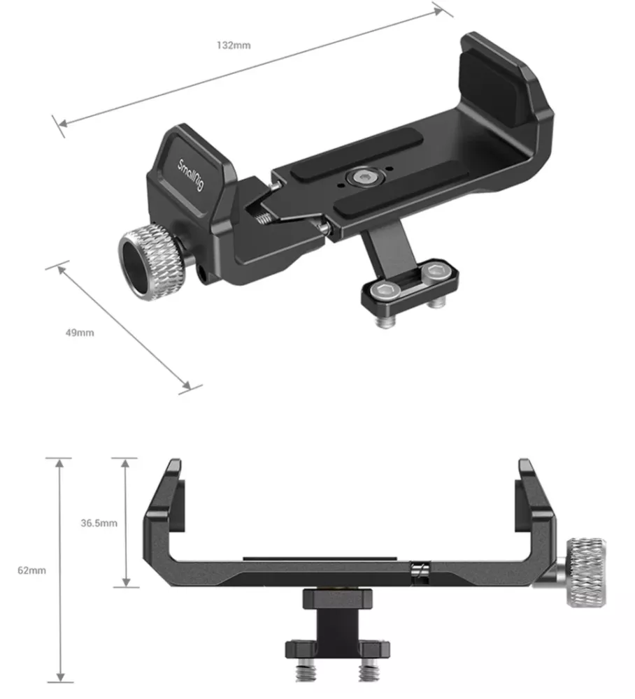 SmallRig AJA HA5-12G & BMD HDMI-SDI 6G Converter Holder 3048