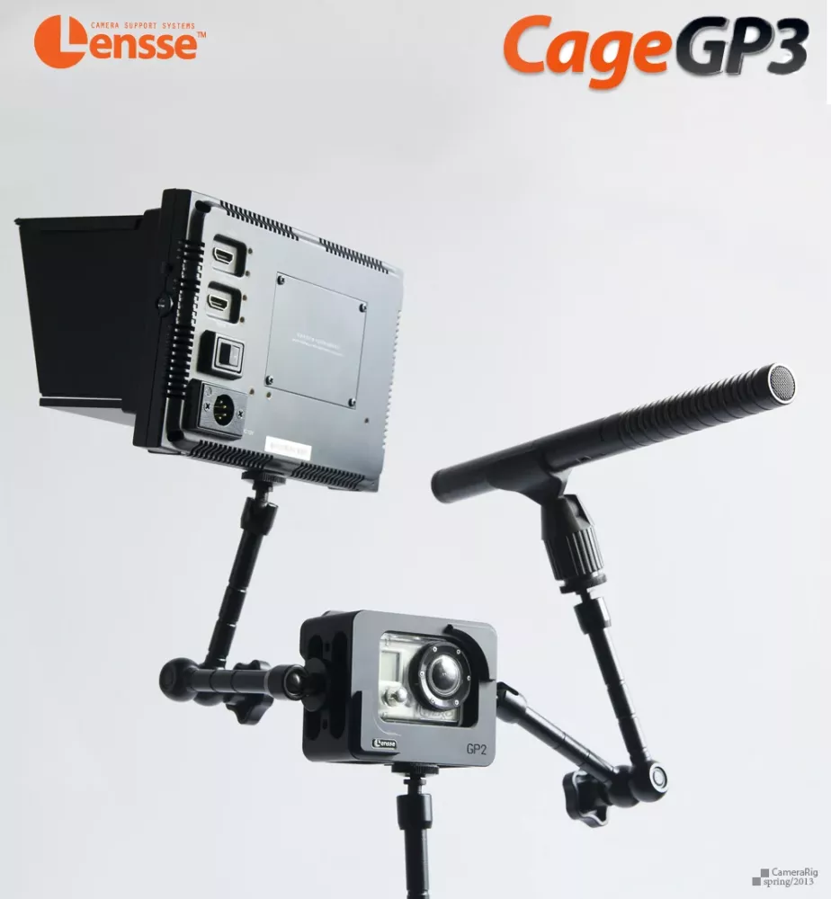 Lensse Cage GP3 for Gopro HD Hero3