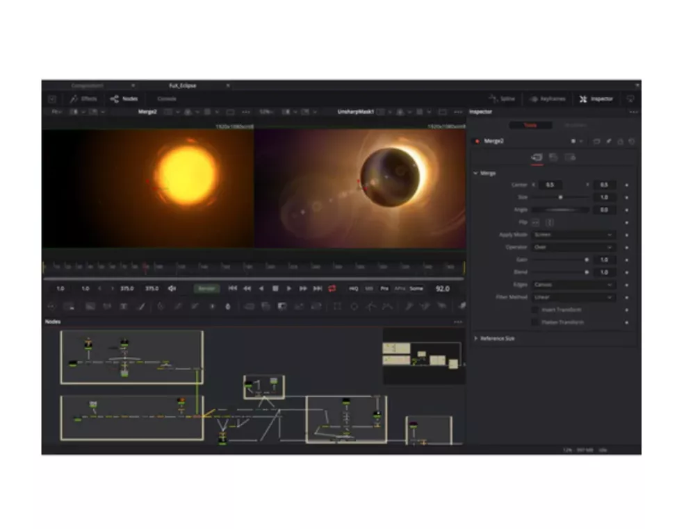 Blackmagic Design Fusion Studio for Mac and Windows