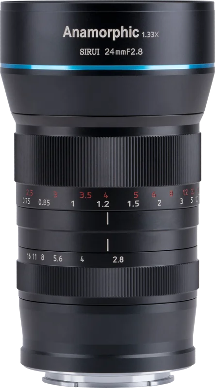 Sirui 24mm f/2.8 Anamorphic 1.33x Lens (Sony E-Mount)