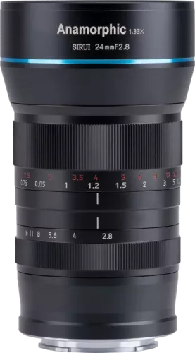 Sirui 24mm f/2.8 Anamorphic 1.33x Lens (Sony E-Mount)