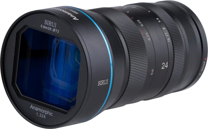 Sirui 24mm f/2.8 Anamorphic 1.33x Lens (Sony E-Mount)