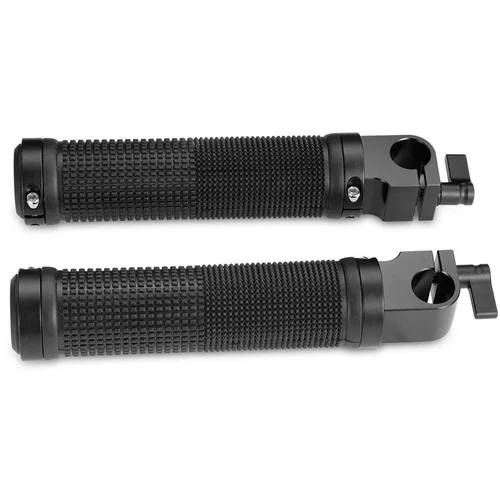 SmallRig Black Basic Handle V2 with 15mm Rod Clamp (2pcs) 1626