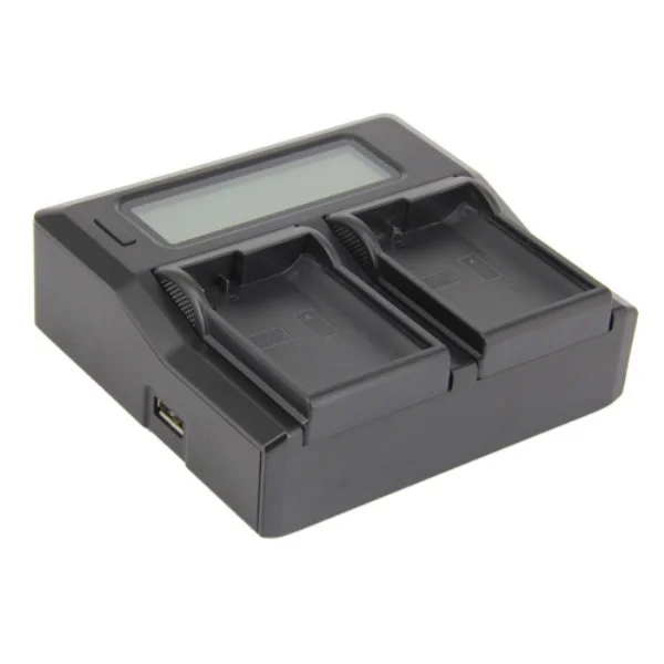 Dual Lcd Charger Usb BP-A60