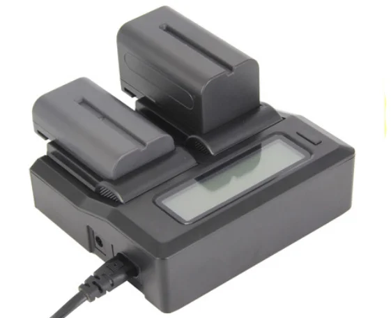 Dual Lcd Charger Usb BP-A60