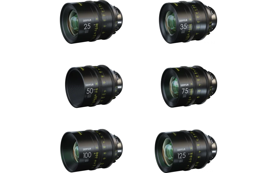 DZOFilm Vespid Fullframe Cinema Lins 6 Kit A PL / EF Mount