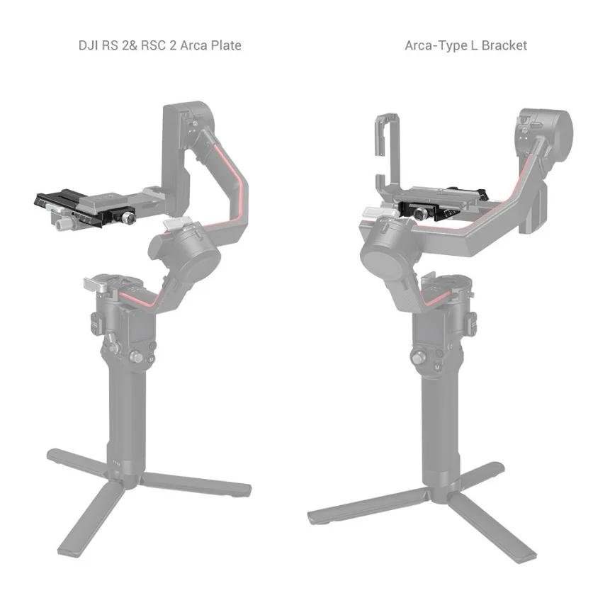SmallRig Quick Release Plate with Arca-Swiss for DJI RS 2/RSC 2/Ronin-S 3061