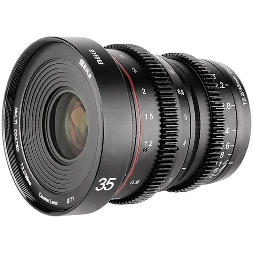 MEIKE 35mm T2.2 Manuel Focus Cinema Prime Lins (E Mount)