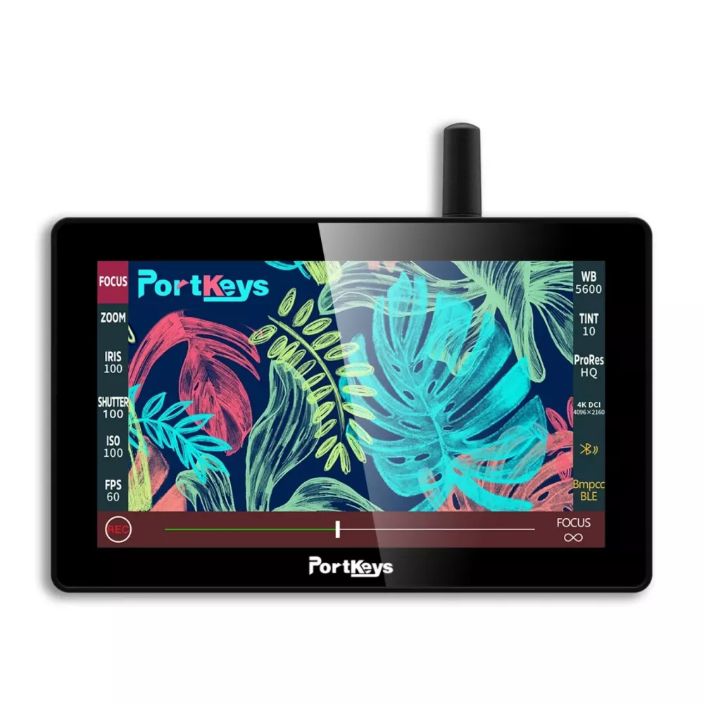 Portkeys Monitor LH5P II 5" 4k 2200nits Touch med Kamera Control For Sony & BMPCC4K/6K/6KPRO