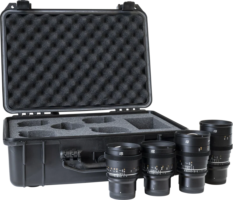 Samyang VDSLR MK2 Cinema lens Kit CANON RF+HARDCASE