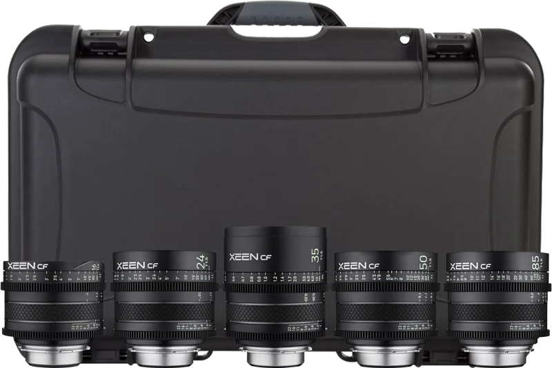 Samyang XEEN CF Cinema Prime lins Kit  Canon EF+Case