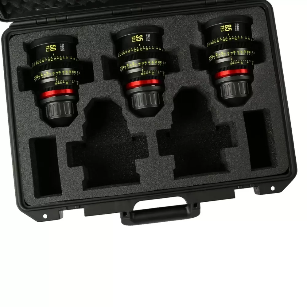 Meike Hard Case Väska för 5pc  Fullframe Lenses
