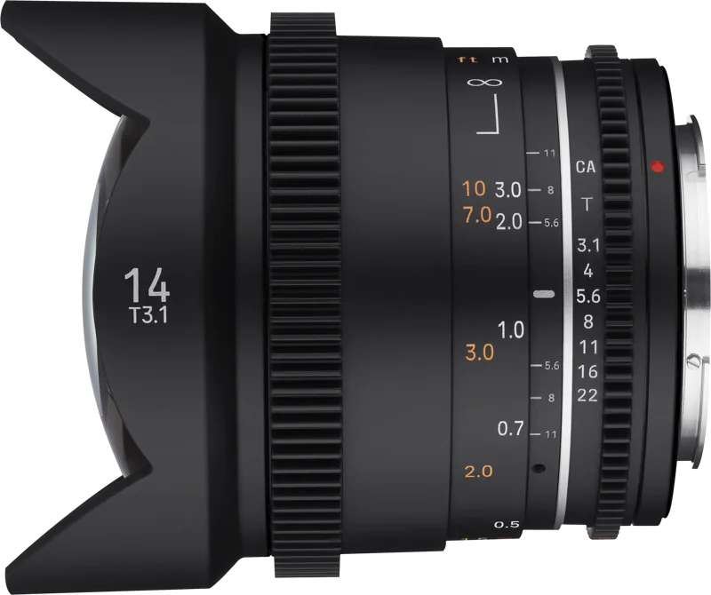 Samyang 14mm T3.1 VDSLR MK2  EF-Mount