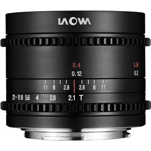 Laowa Cine 7.5mm T2.1 Cine Lins  Zero-D Mft