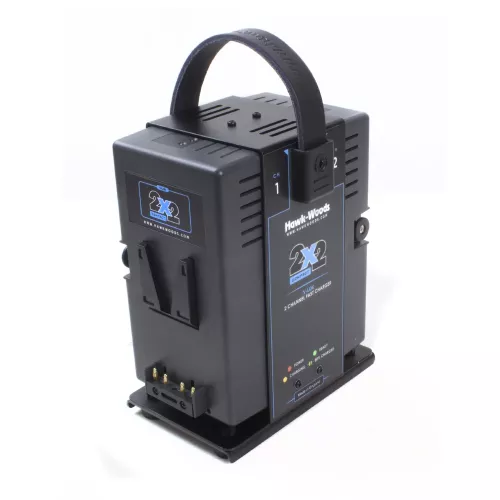 Hawk-Woods V-mount  VL-2X2C 2-Channel 4A V-Lok Simultaneous Ultra fast charger