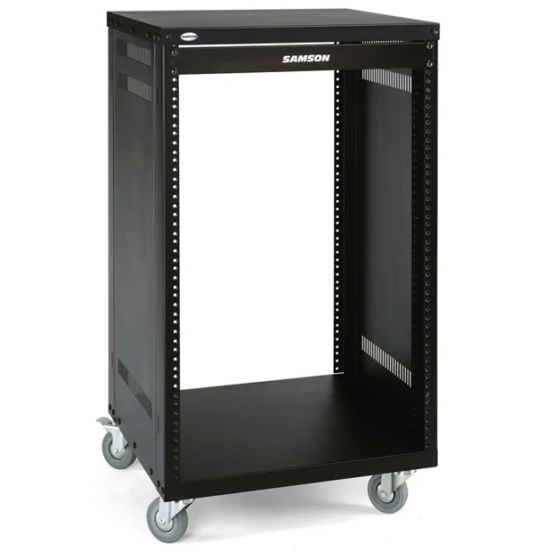 Samson SRK16  19" Studio Rack Cabinet with lockable wheels