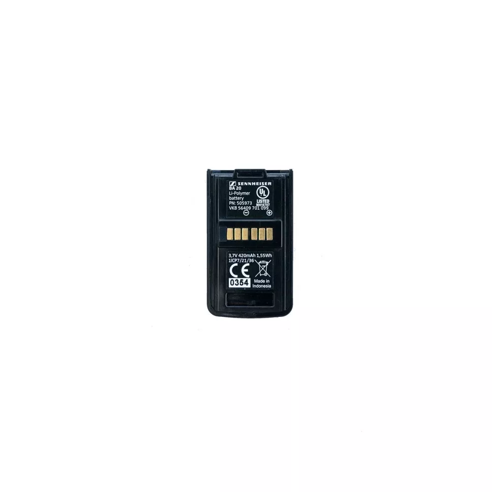 Sennheiser BA 20 battery till AVX-series