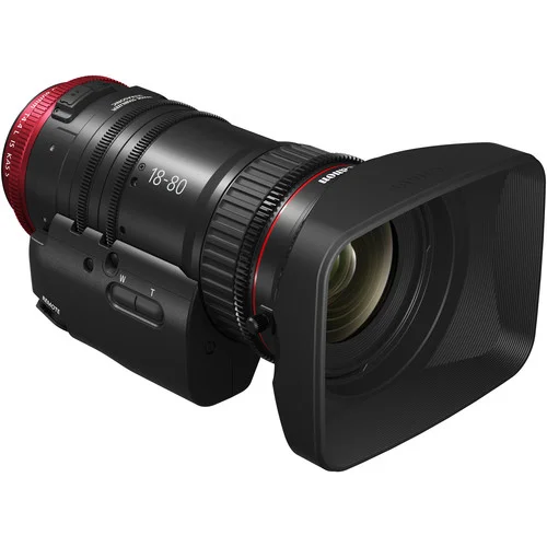 Canon CN-E18-80mm T4,4L IS KAS S  Servo EF-mount Cinema Zoom Lins
