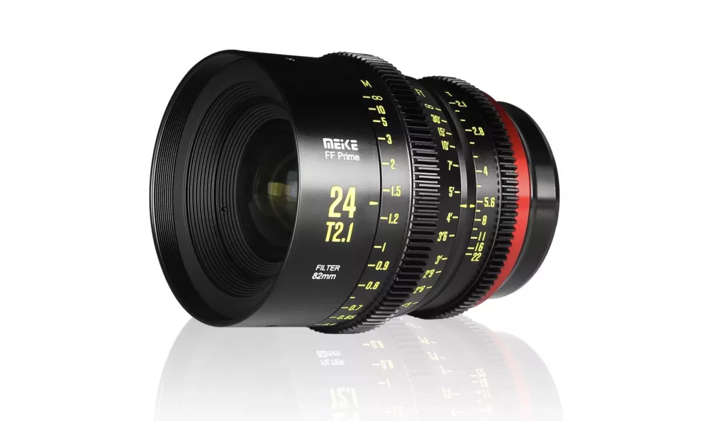 Meike 24mm T2.1 Full frame  Prime Cine Lins  PL
