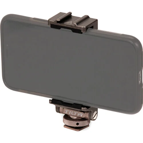 Tiltaing Adjustable Cold Shoe Phone Mounting Bracket Tactical Grey