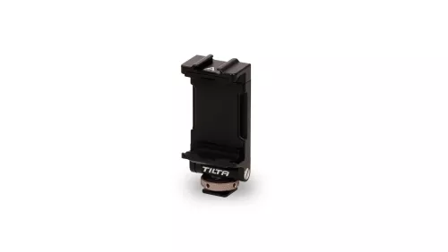 Tiltaing Adjustable Cold Shoe Phone Mounting Bracket Svart
