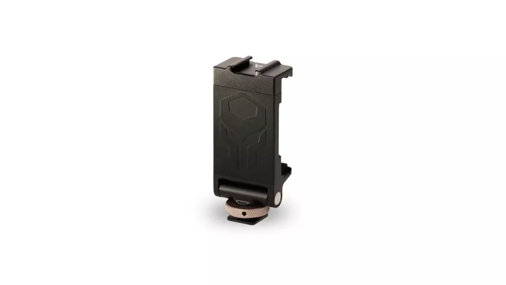 Tiltaing Adjustable Cold Shoe Phone Mounting Bracket Black