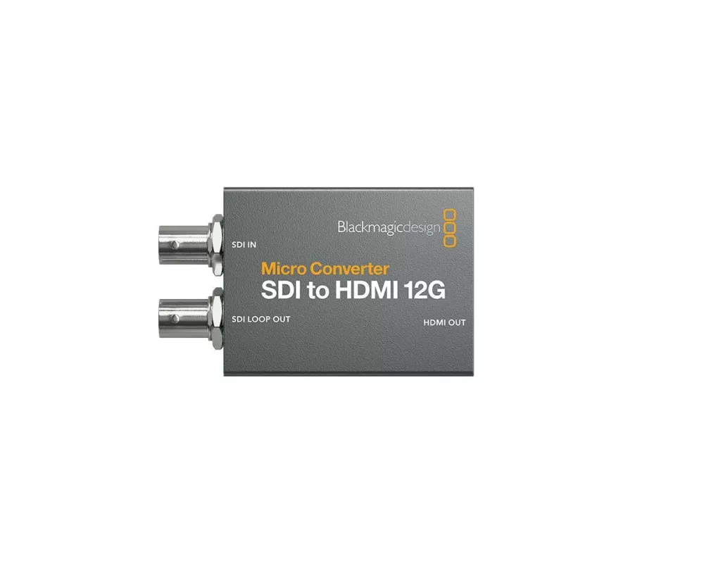 Blackmagic Design Micro Converter - SDI To  HDMI 12G With Power Supply