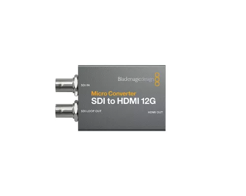 Blackmagic Design Micro Converter - SDI To  HDMI 12G With Power Supply