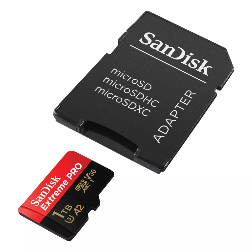 SanDisk microSDXC Extreme Pro 1TB 170MB/s UHS-I U3 V30