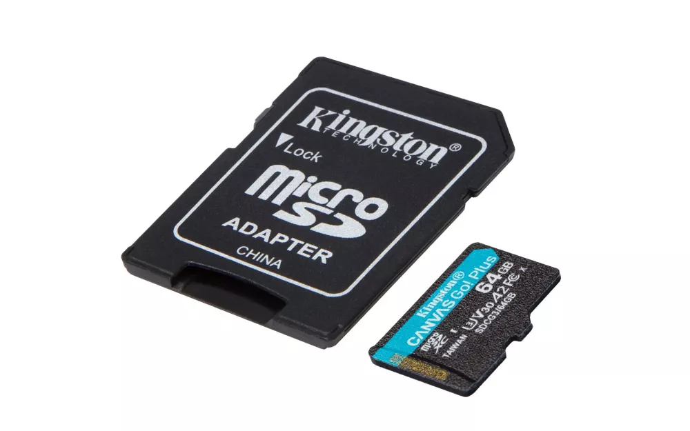 Kingston MicroSDXC Canvas Go! Plus 512GB V30 170/90MB/s + SD-Adapter