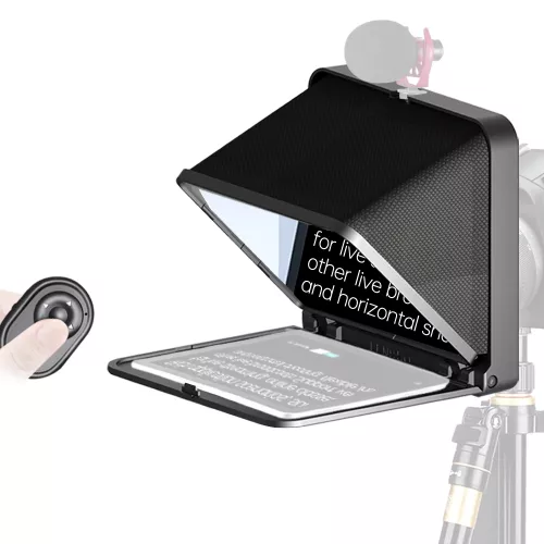 LENSGO TC7 Teleprompter For Dslr Smarpthone Ipad With Remote