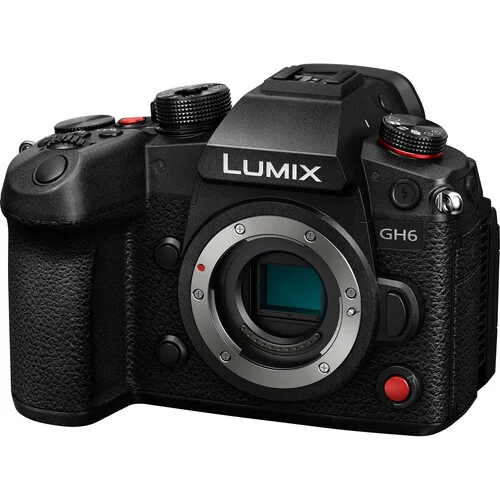 Panasonic Lumix DC-GH6 Camera Body  - Batterie d'origine supplémentaire incluse