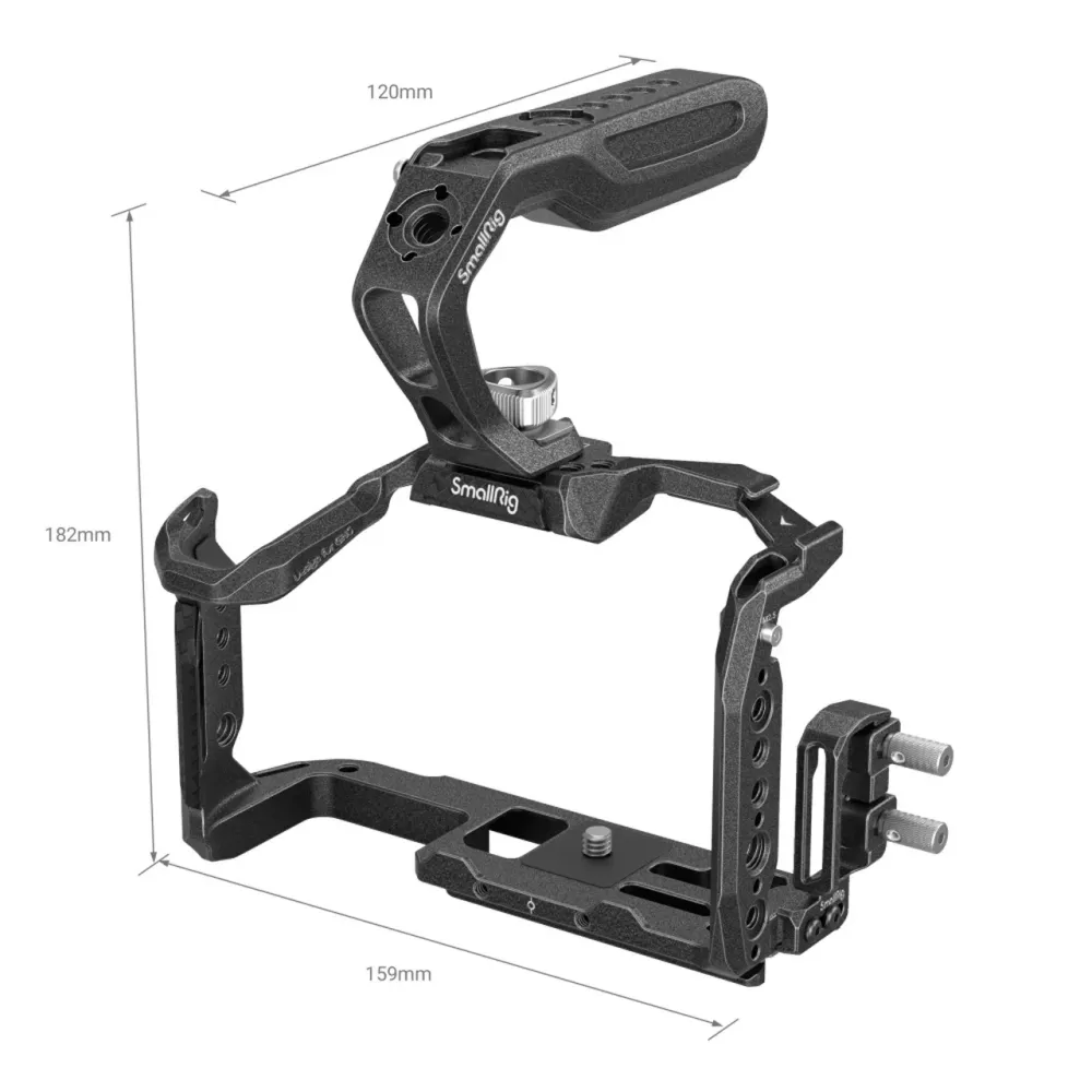 SmallRig 3441 “Black Mamba” Camera Cage Kit for Panasonic LUMIX GH6