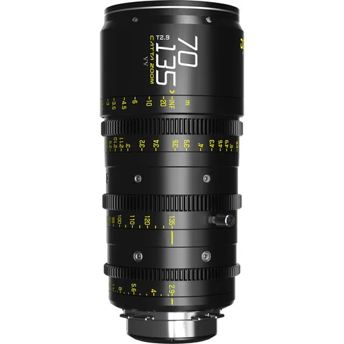 DZOFilm Catta Ace 70-135mm T2.9 Cine Zoom Lins PL/EF Mount Svart
