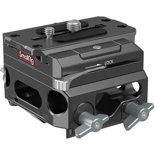 SmallRig 3067  Baseplate with Dual 15mm LWS Rod Clamp
