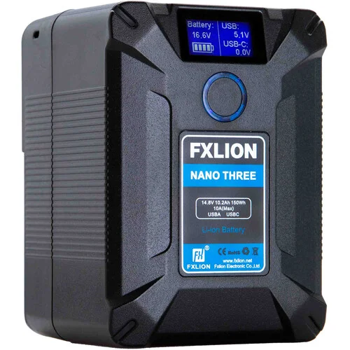 FXLION Nano Three 150wh V-Mount Batteri