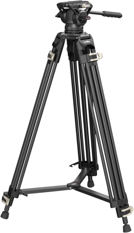SMALLRIG 3751 Video Tripod Heavy-Duty with Fluid Head AD-01