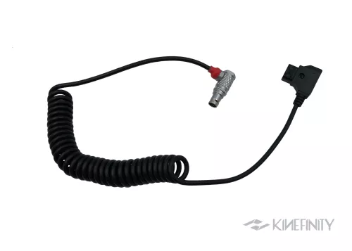 Kinefinity Kine D-TAP Power Cord (Coiled Cord – Soft Turn, 0.8M)