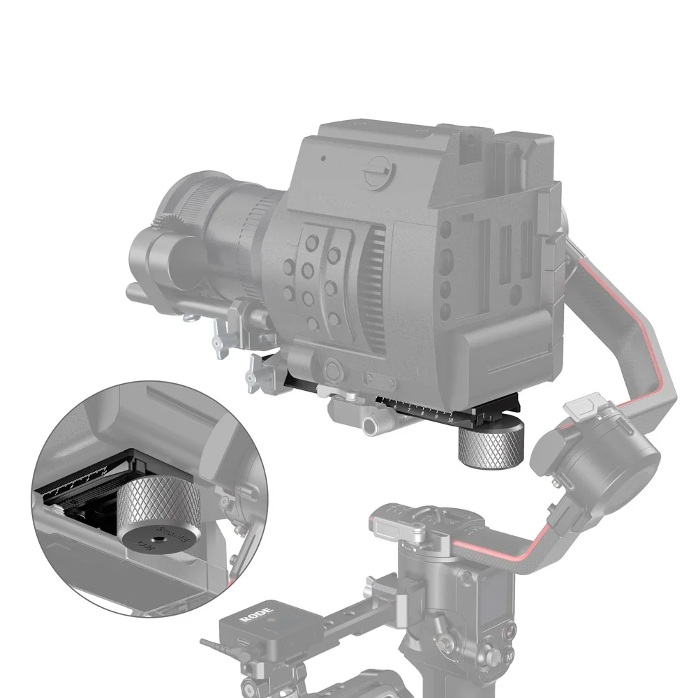 SmallRig Extended Quick Release Plate till DJI RS 2 & Ronin-S 3031B