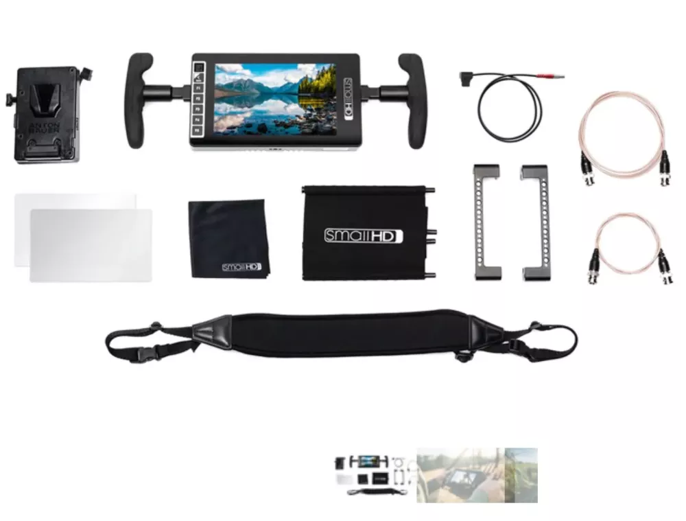 smallhd 703 UltraBright V-Mount Directors Kit