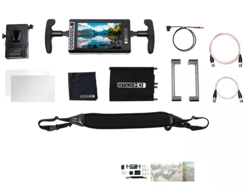 smallhd 703 UltraBright V-Mount Directors Kit