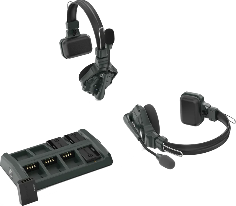 Solidcom C1 Full Duplex Wireless Intercom System with 2 headsets