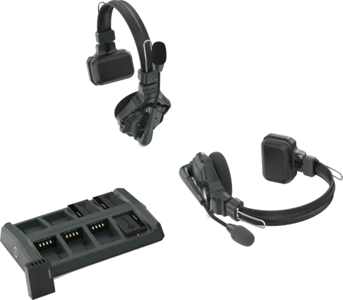 Solidcom C1 Full Duplex Wireless Intercom System with 2 headsets