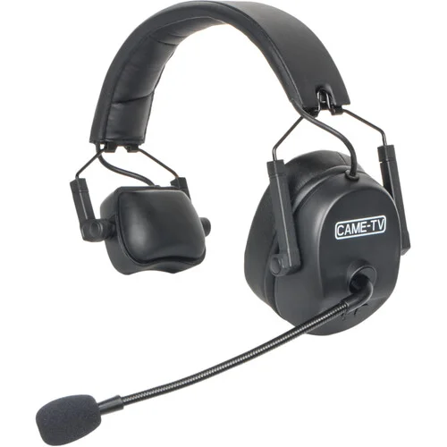 CAME-TV KUMINIK8 Duplex Digital Wireless Headset Intercomsystem 450 Meter with Hardcase - Single Ear 3 Pack