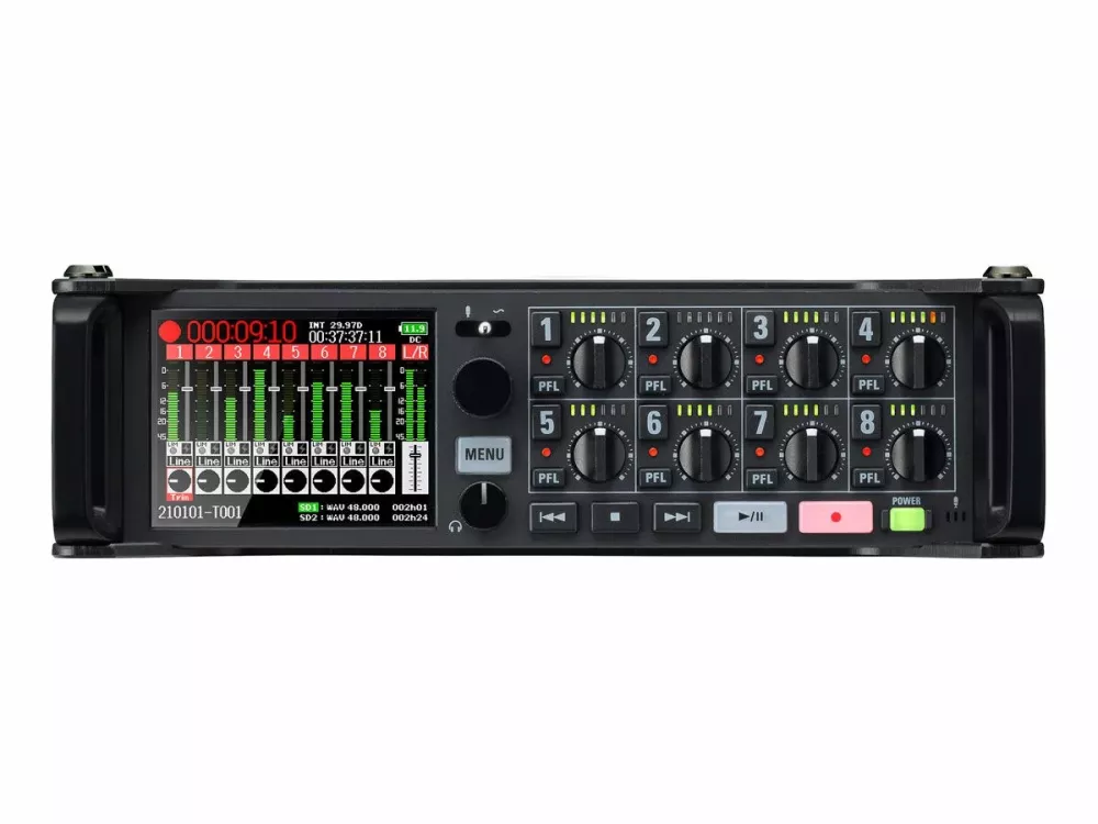 Zoom F8n PRO Multitrack Field Recorder