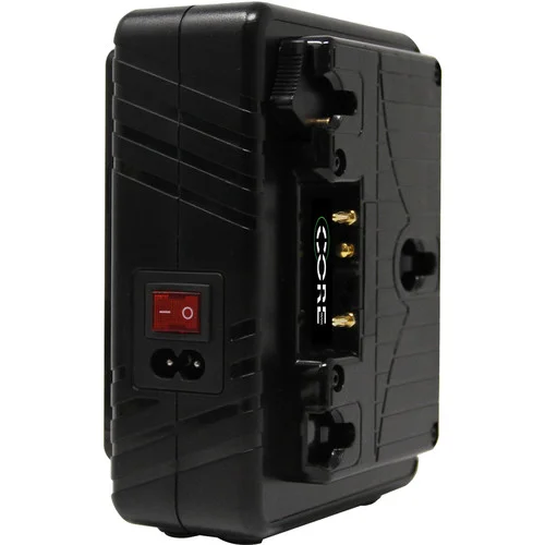 Core SWX GPM-X2A Mini Dual Travel Battery Charger Gold Mount