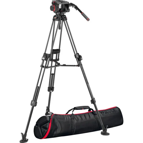 Manfrotto Tripod  509 + 645 Fast Twin MS 2 in 1 Carbon Fiber