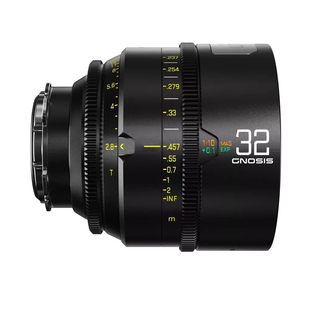 DZOFilm 32mm T2.8 Gnosis Macro Prime Lens (LPL med PL & EF Mounts, Metric)