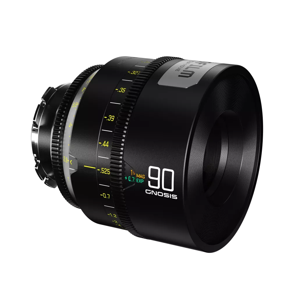 DZOFilm 90mm T2.8 Gnosis Macro Prime Lens (LPL med PL & EF Mounts, Metric)