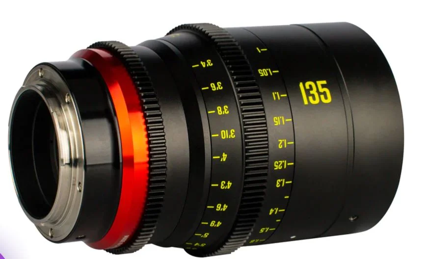 Meike 135mm T2.4 FF Prime Cine Lens PL/EF/RF/L/E Mount